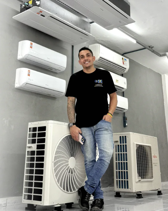 Wanderson Cremonini Batista, fundador da ES Climatização